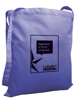 violet - sacs en Coton canvas 310g personnalisés